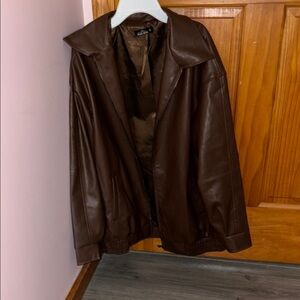 Women’s Brown Leather Jacket